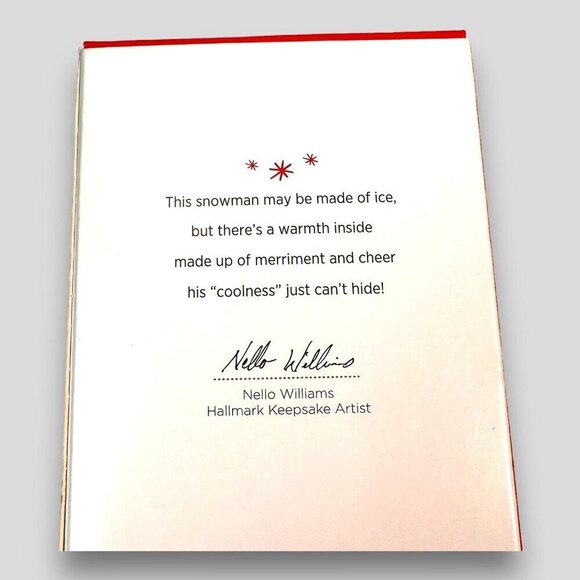 2013 Hallmark Keepsake Ornament  1st In The Cool Icicle Series NIB - Picture 8 of 8